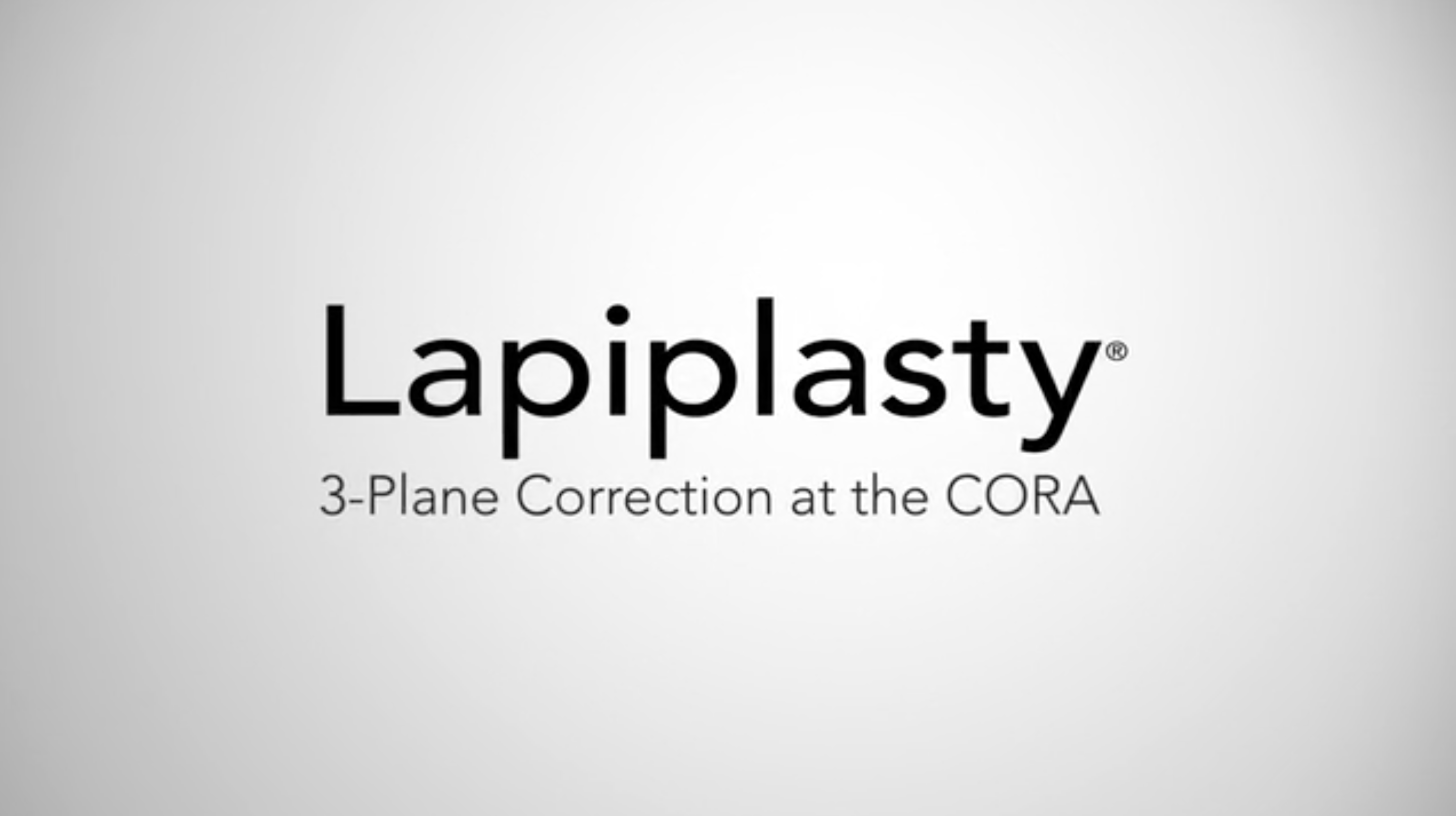 Lapiplasty<sup>®</sup> Procedure<br/> Surgical Demonstration