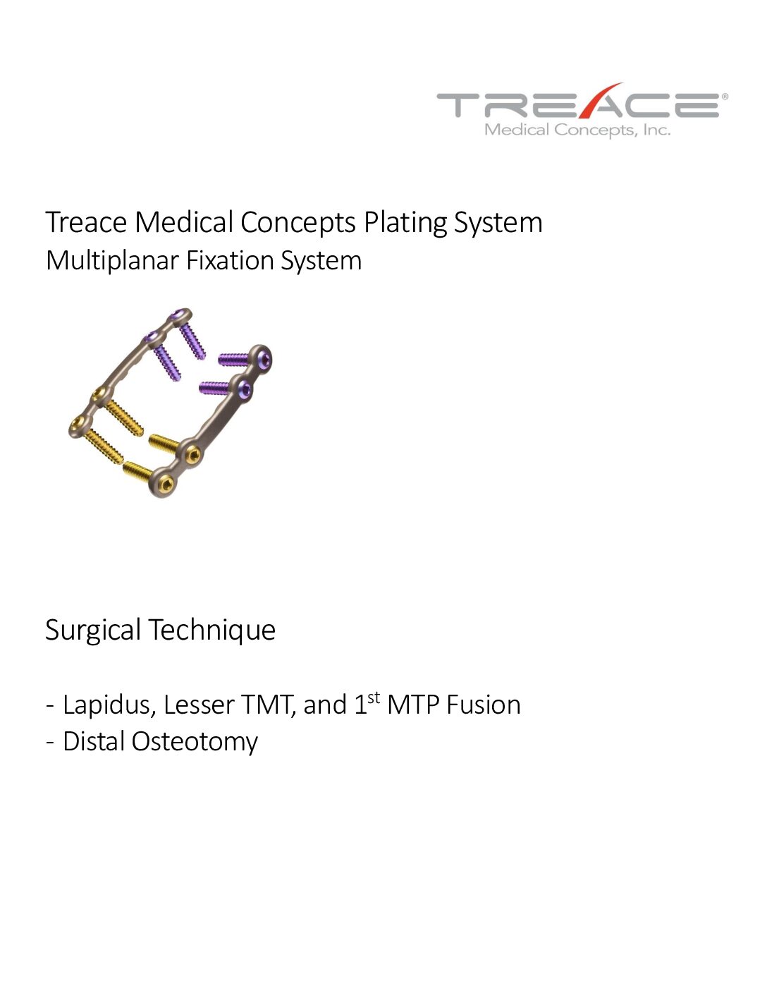 Surgical Technique Guide