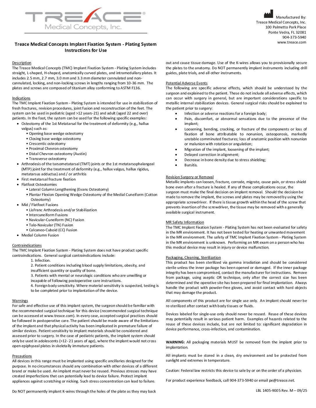 Instructions for Use